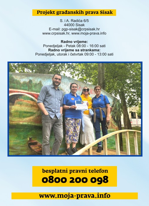 Trebate besplatnu pravnu pomoć?